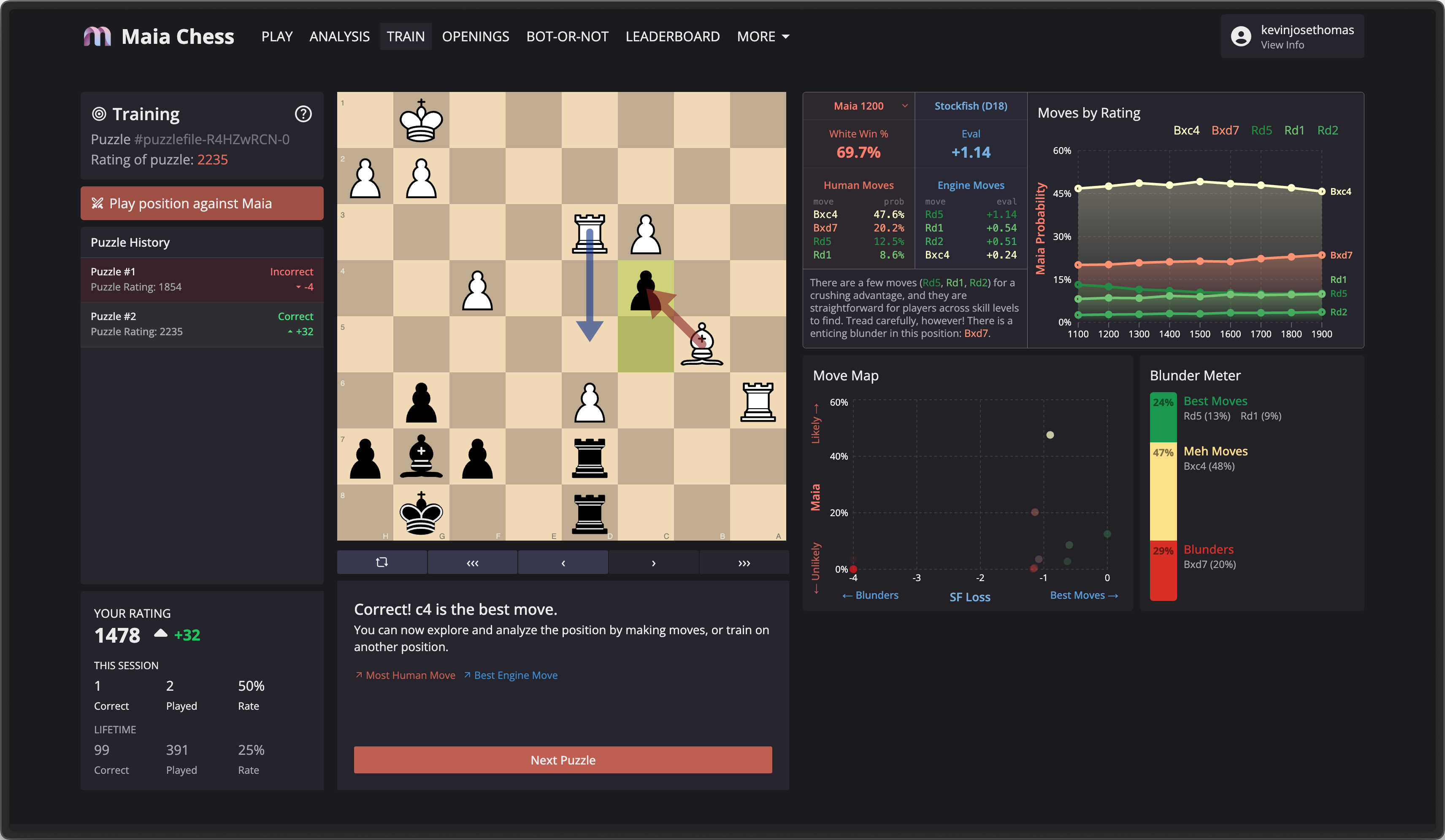 Maia 2 Training Page